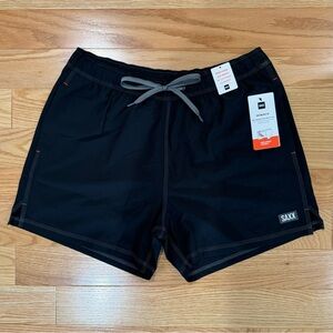 SAXX Stretch Volley 5” Swim Shorts Large NWT